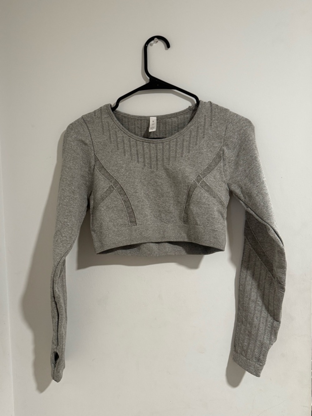 Athletic Set Gray Ribbed - Picture 5 of 5